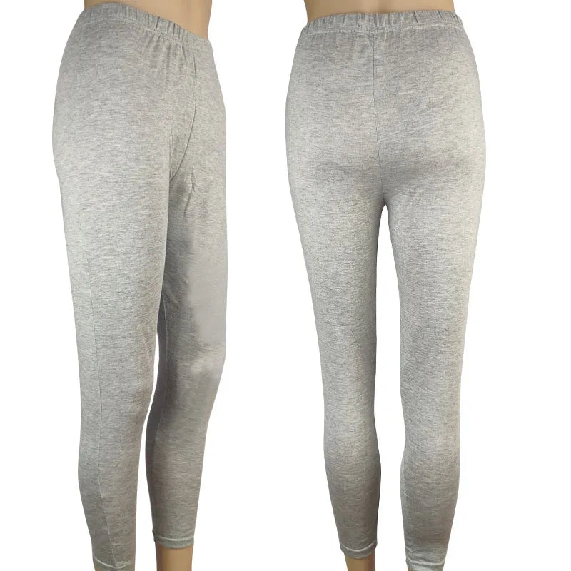 Women Elastic Waist Casual Leggings Large Shinny Legging High Stretch Leggings Gym Pants Workout Workout Fashion Leggings