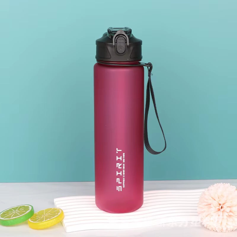 780/1000Ml Plastic Water Bottle for Drinking Portable Sport Tea Coffee Cup Kitchen Tool Kids Water Bottle for School Transparent