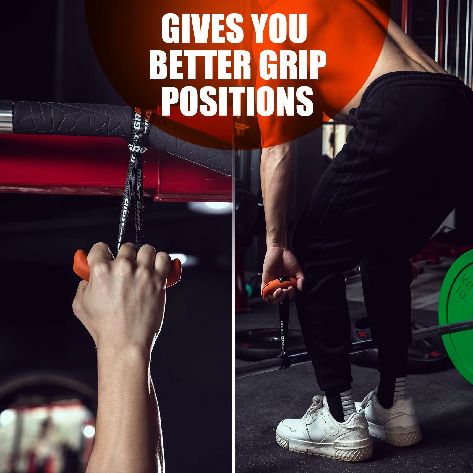 Pull up Handles Grips Gym Training Fitness Grip Resistance Band Handles Face Pull, Rowing, Lat Pulldown ,Barbells for Home Gym