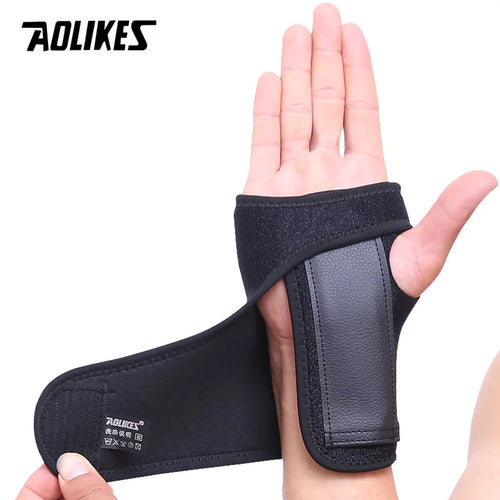 1PCS Weight Lifting Gym Training Sports Wristbands Wrist Support Straps Wraps Hand Carpal Tunnel Injury Splint