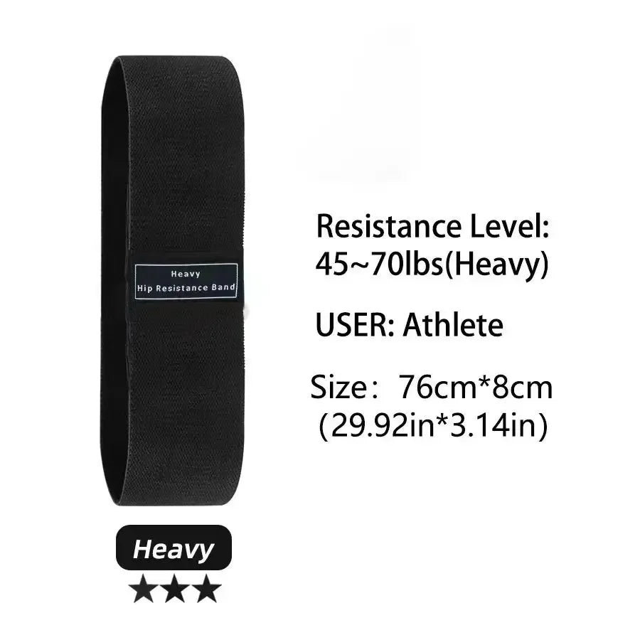 Basic Fabric Resistance Hip Booty Bands Glute Squat Circle Stretch Fitness Strips Loops Yoga Gym Equipment